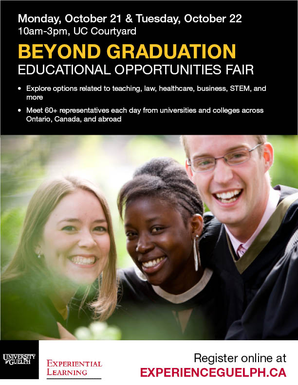 Beyond Grad Fair. Image of students.